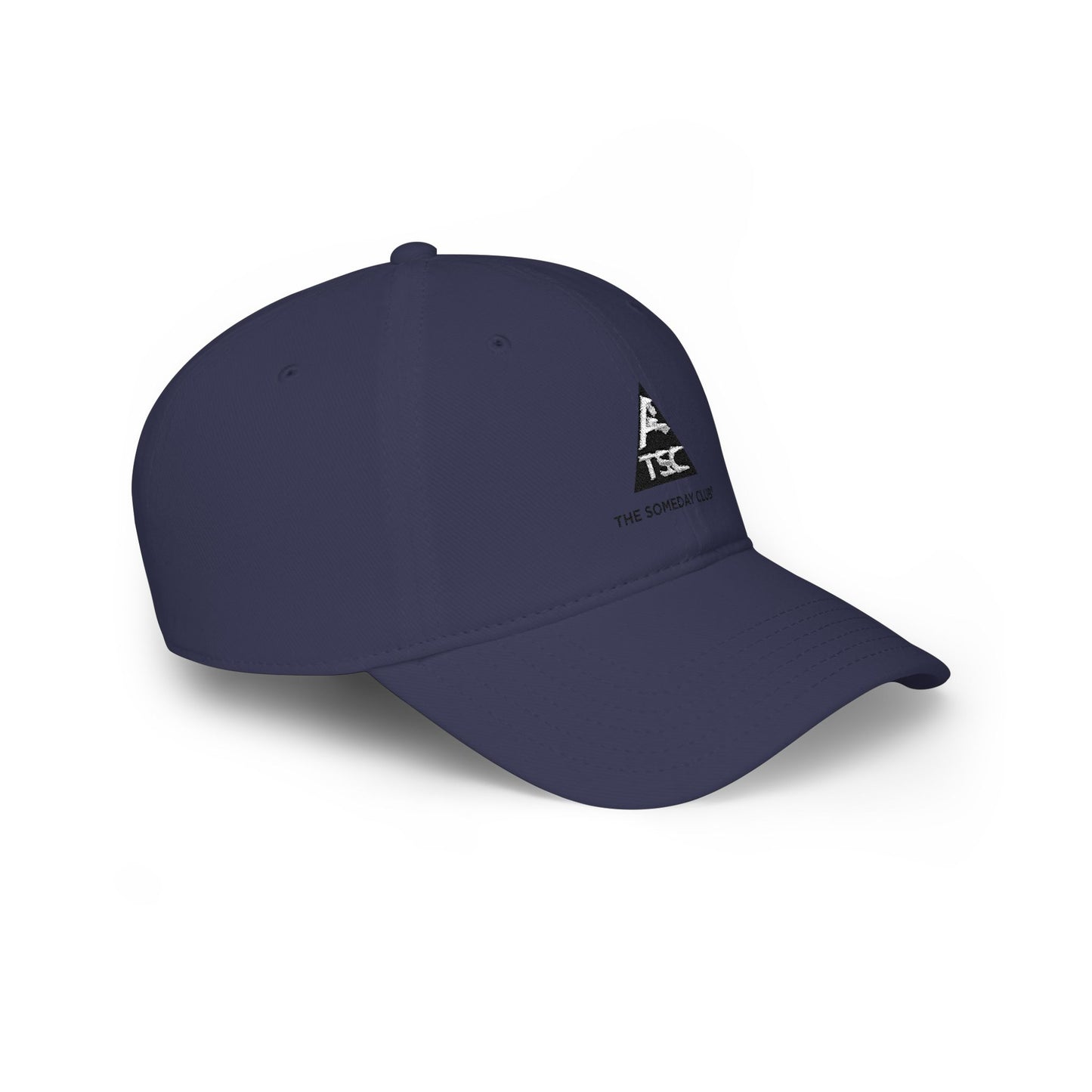 The Someday Club - Low Profile Baseball Cap – Minimal Triangle Logo Dad Hat