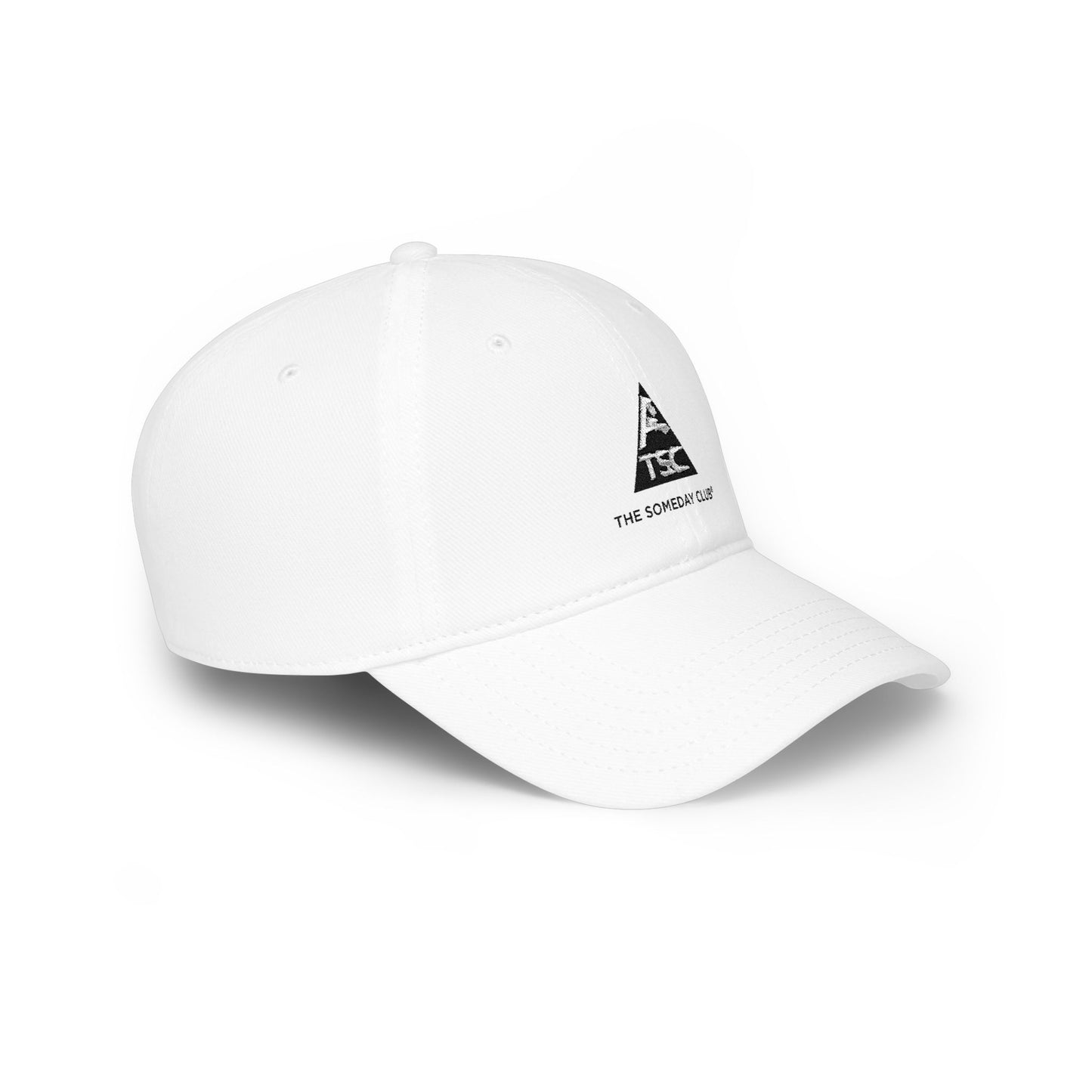 The Someday Club - Low Profile Baseball Cap – Minimal Triangle Logo Dad Hat