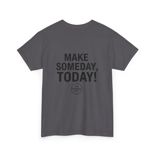 The Someday Club™ Basic V2- Sword and Shield - Unisex Heavy Cotton Tee