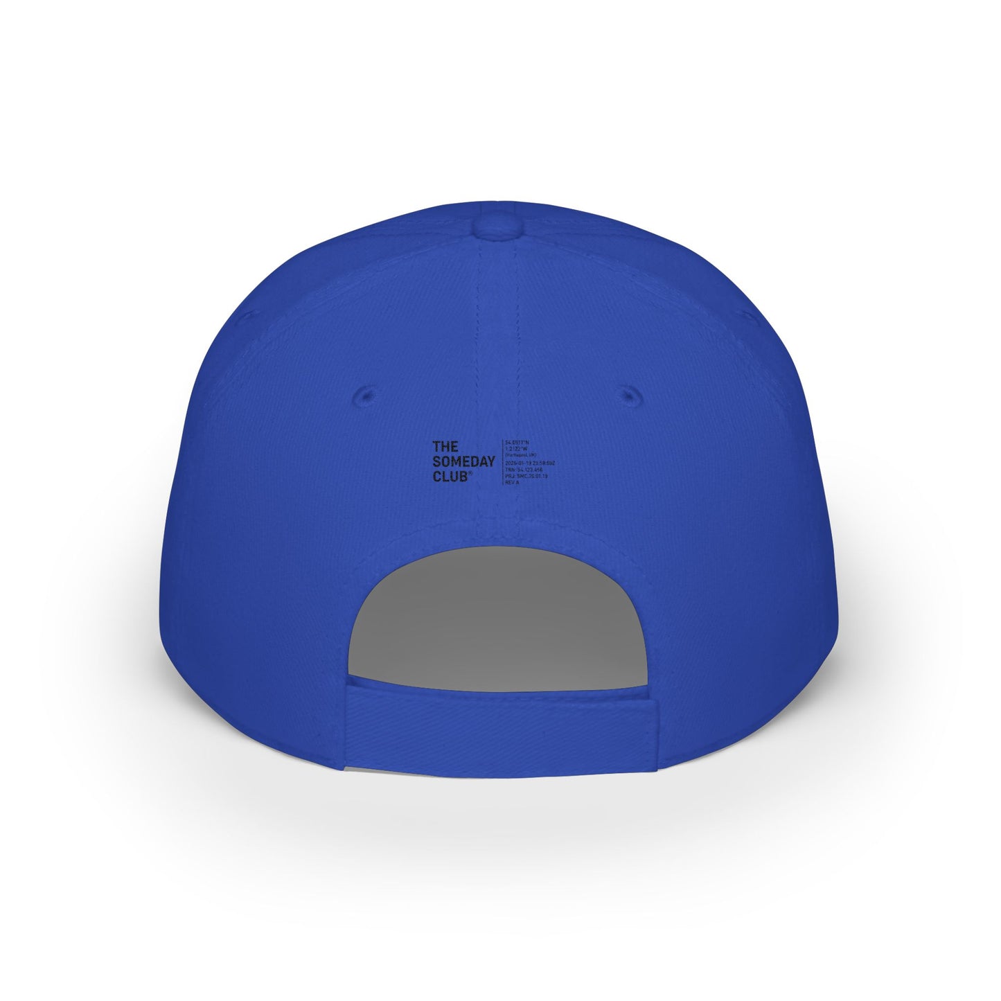 The Someday Club - Low Profile Baseball Cap – Minimal Triangle Logo Dad Hat