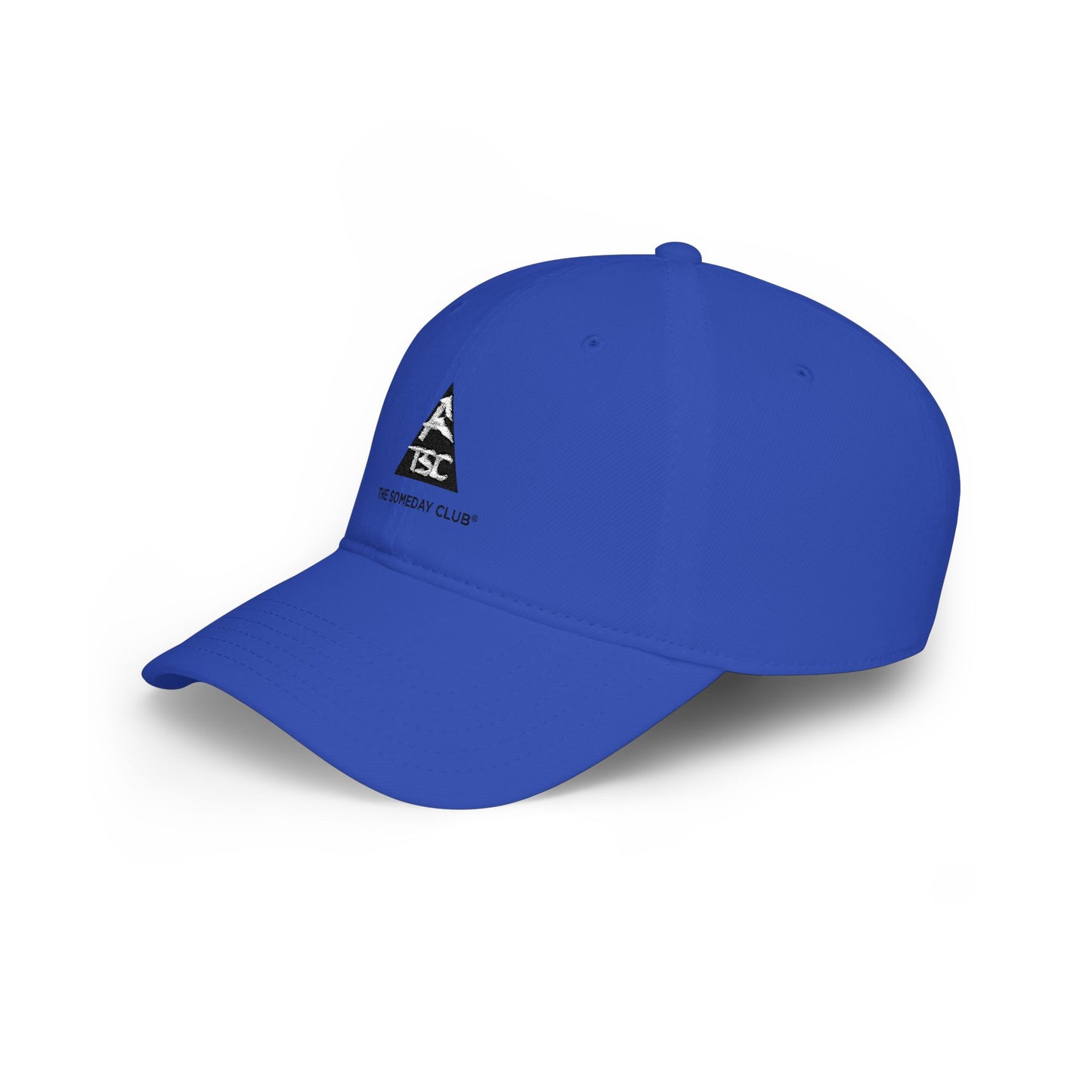 The Someday Club - Low Profile Baseball Cap – Minimal Triangle Logo Dad Hat